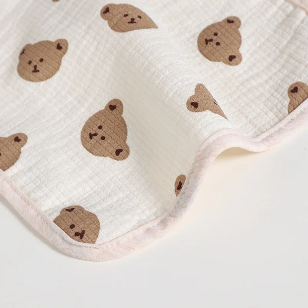 Бебешка памучна кърпичка Bear