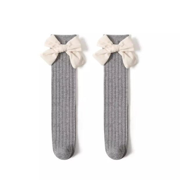 Бебешки дълги чорапи с панделка Ribbon