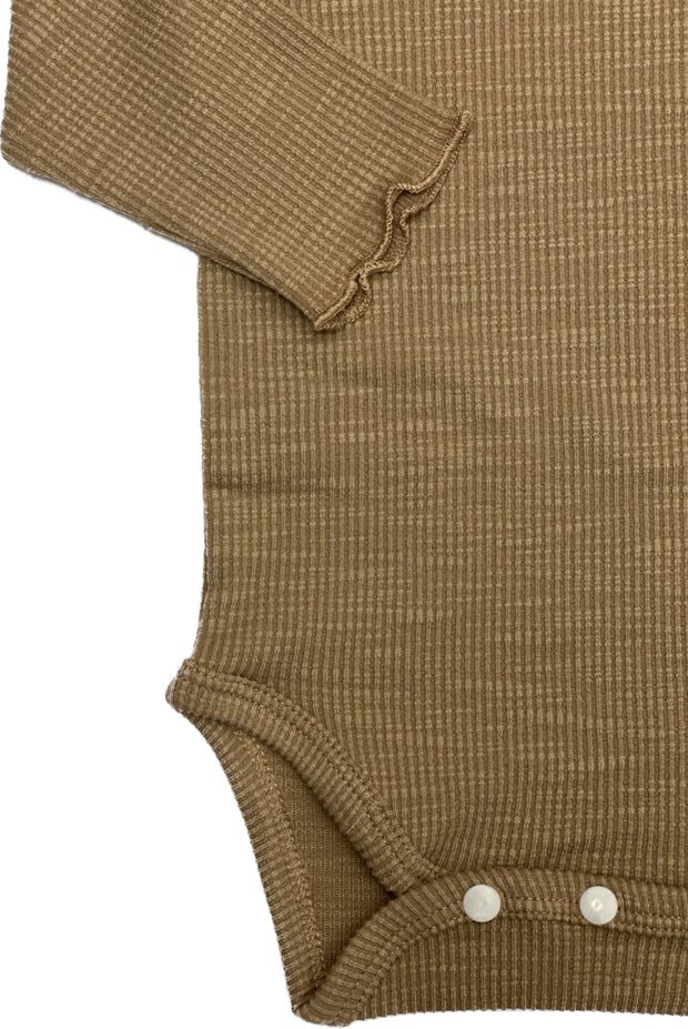 Памучен сет с дълъг ръкав Khaki